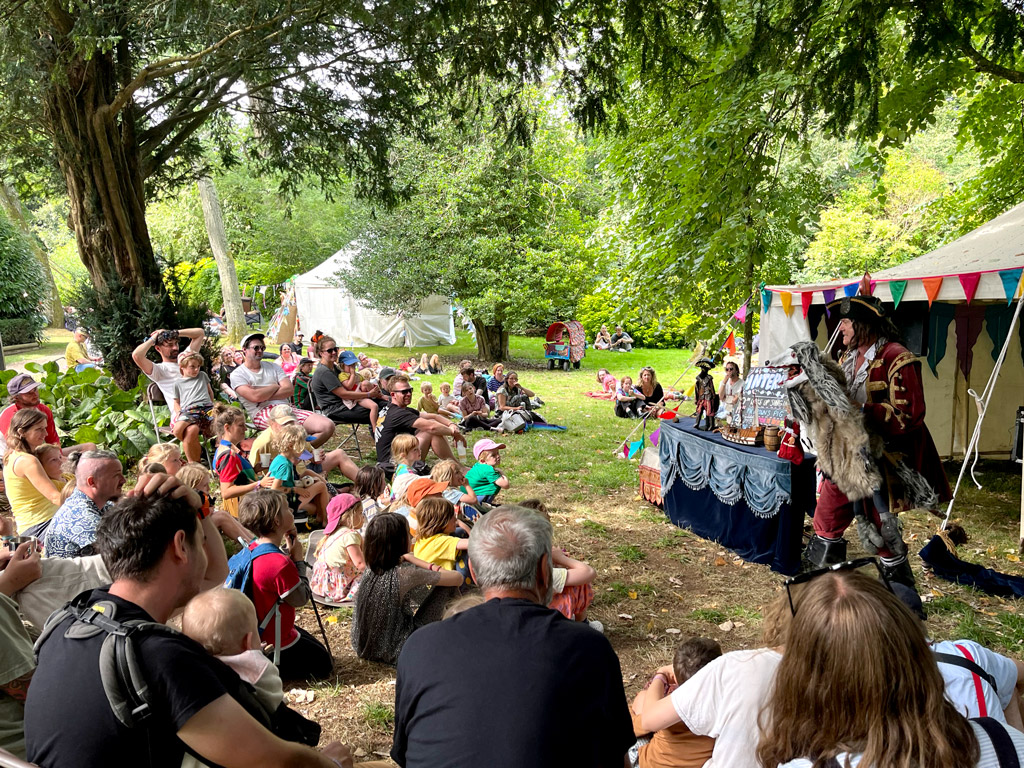 pirate puppet show at End of the Road festival
