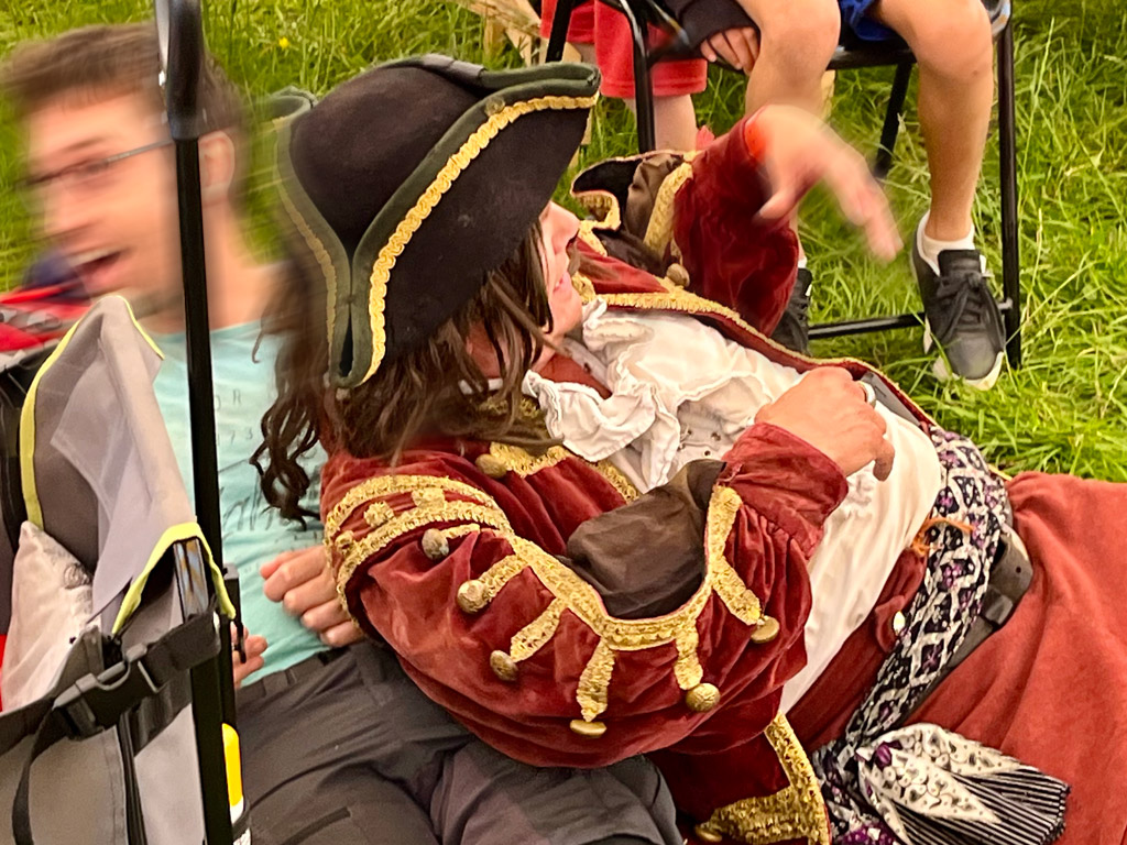 festival performance by Captain Barnacle